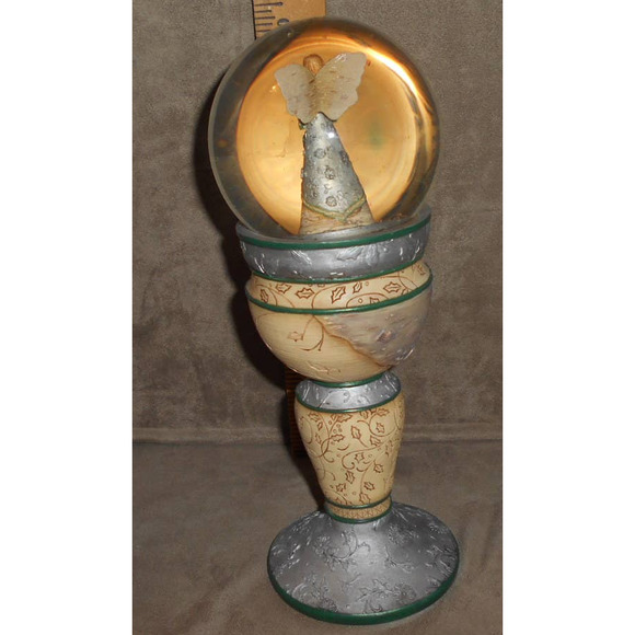 Elements Season's Greetings 82033 Christmas Angel Snow Globe Pavilion Gifts 2007 - Picture 6 of 8